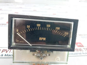 Sifam 0-250 Rpm Meter With Pcb Card