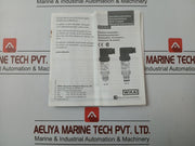 9021280 By Wika 4-20 Ma Pressure Transmitter