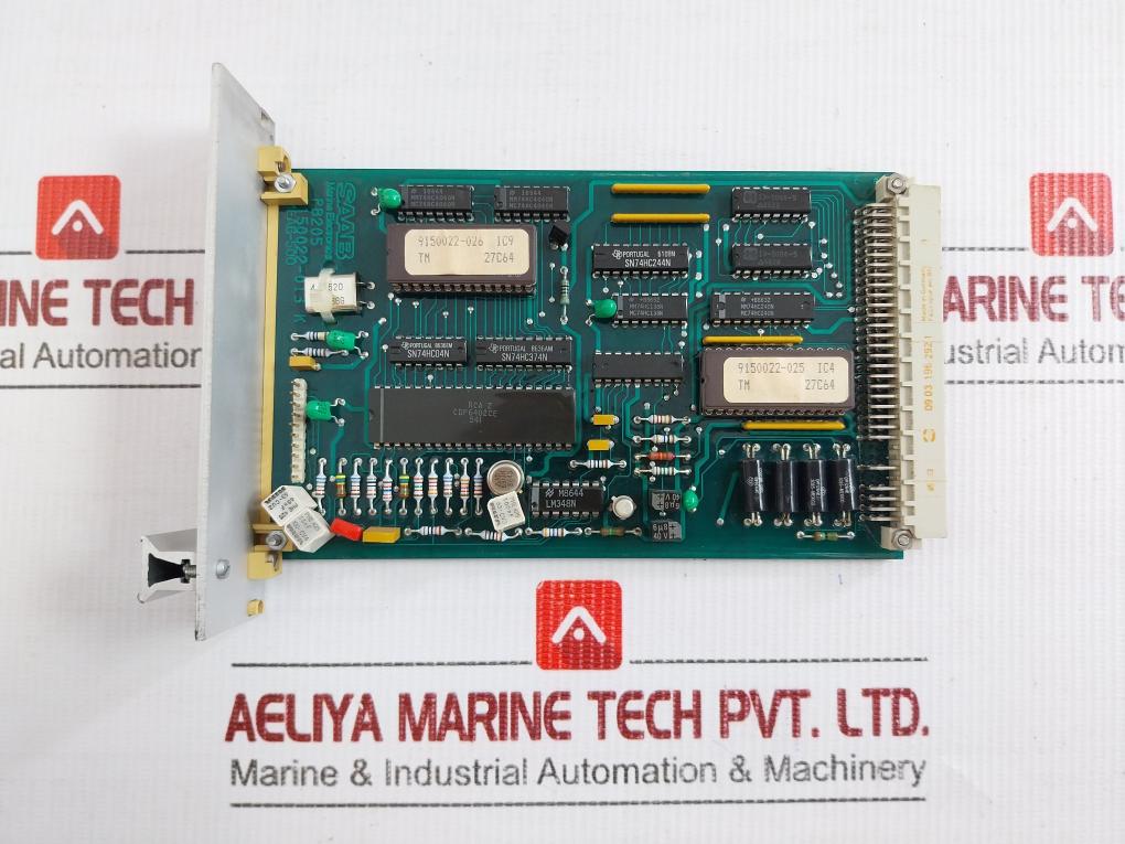 9150022-562 Tank Master Level Gauging System Pcb Module By Saab Marine Pb205