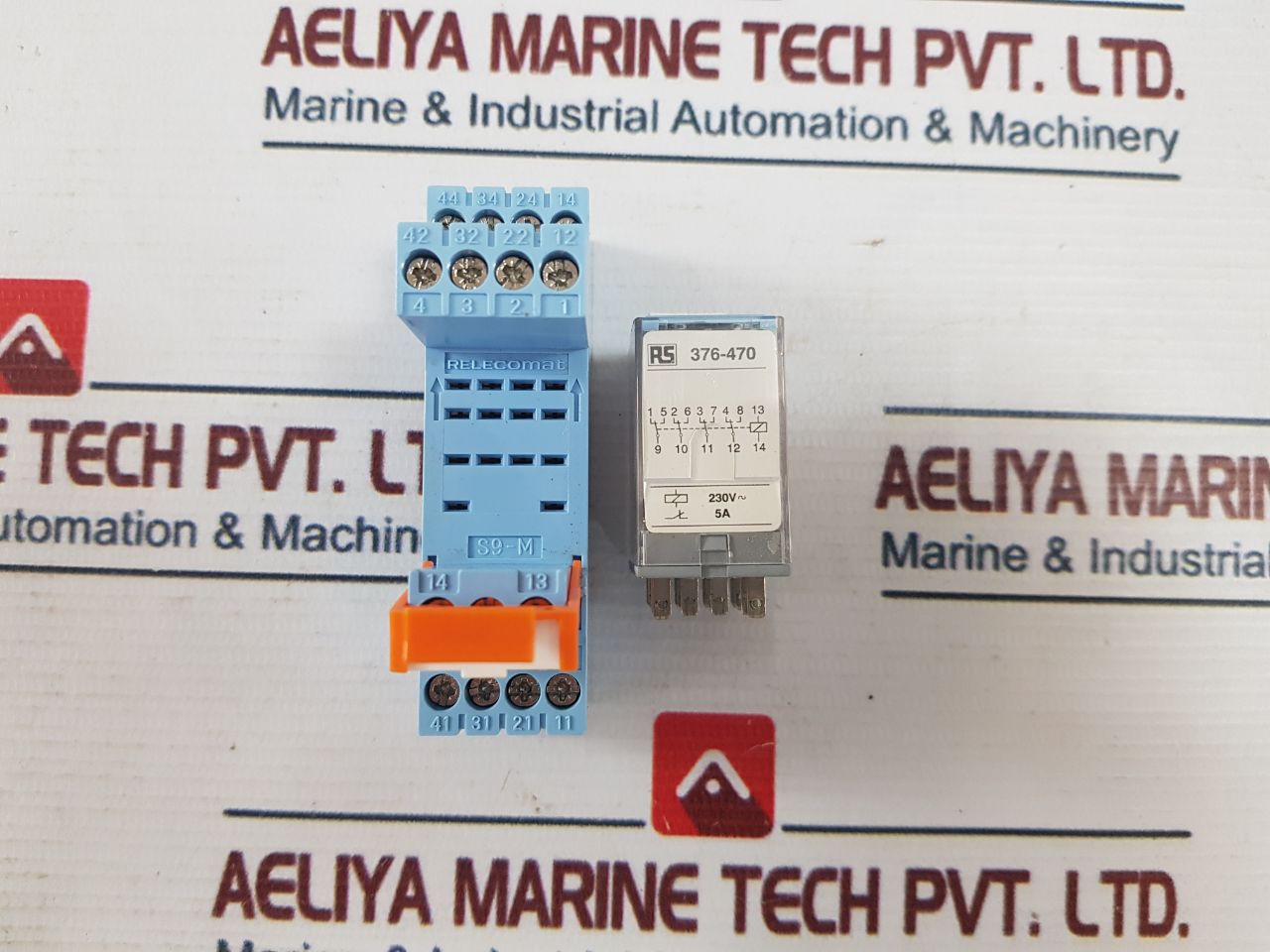 Releco 376-470 Plug In Power Relay With Coil 6A 250Vac