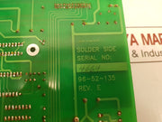 Swaco 96-52-136 Monitor Interface Board 96-52-135 Rev. E