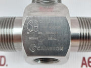 9a-100003522 Liquid Turbine Flowmeter By Nuflo 7500 Psi/51.7 Mpa