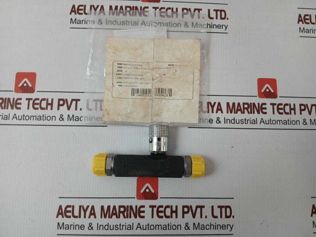 9f400s In-Line Flow Control Valve Brand In Parker 5000 Psi Condition In New