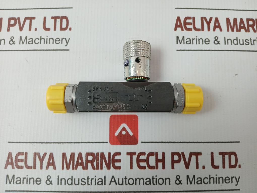 9f400s In-Line Flow Control Valve Brand In Parker 5000 Psi Condition In New