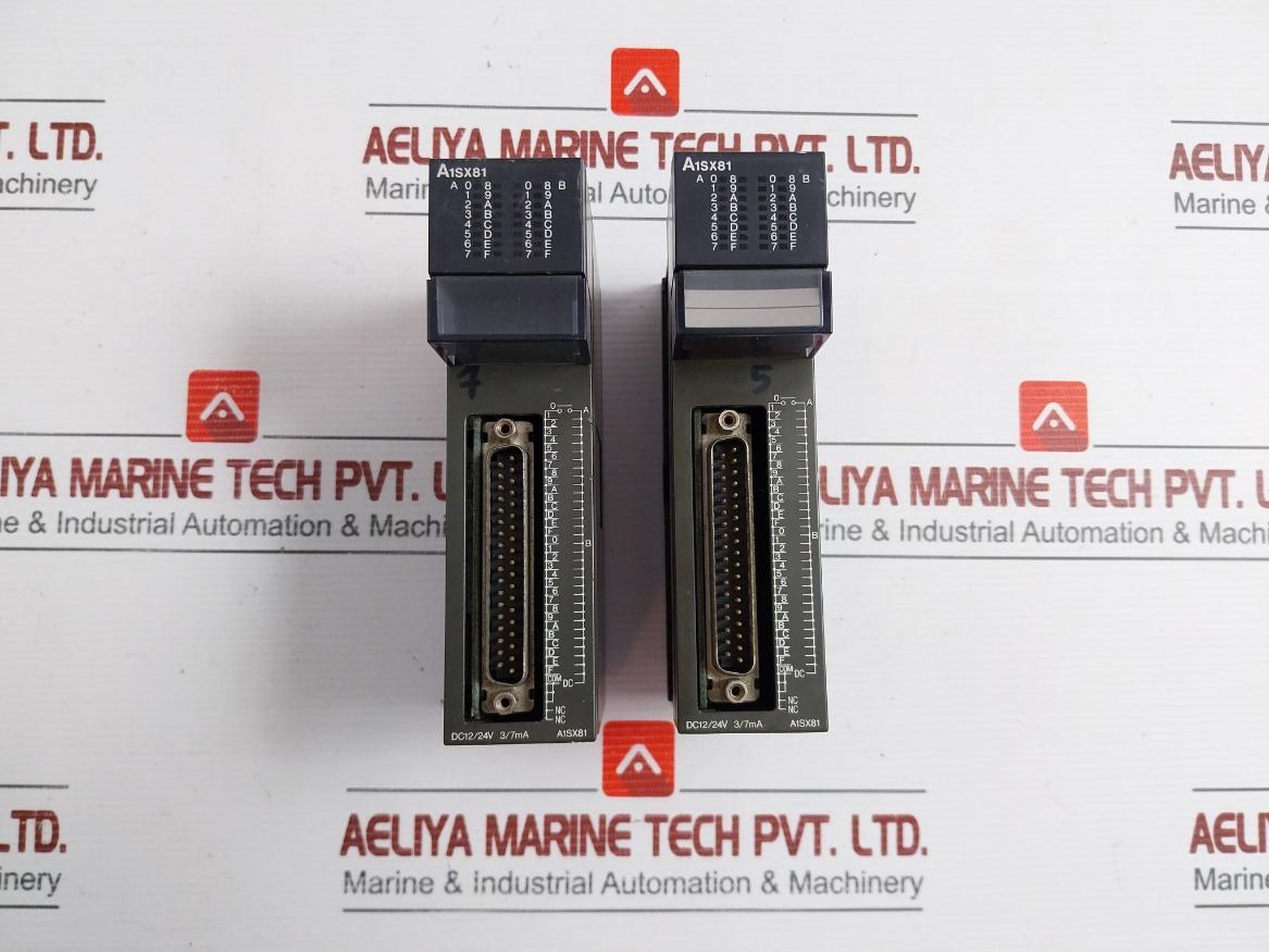 A1sx81 Input Unit 12/24vdc 3/7ma Mitsubishi Electric