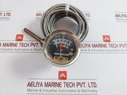 A25tg-160-S25-1/2 Murphy Swichgage Diaphragm-Actuated Temperature Gauge - 850 Gm