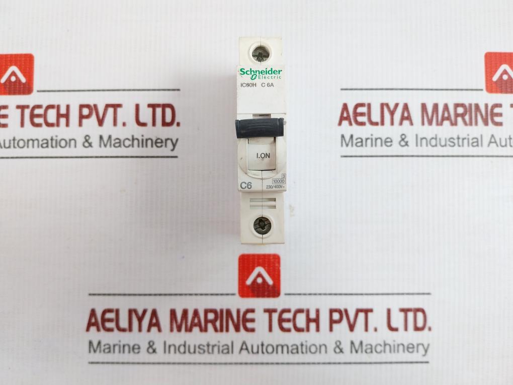A9f84106 Schneider Electric Ic60h 50/60 Hz Single-Pole Miniature Circuit Breaker