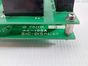 Aa-197a Sic-3 Printed Circuit Board By Taiyo Electric