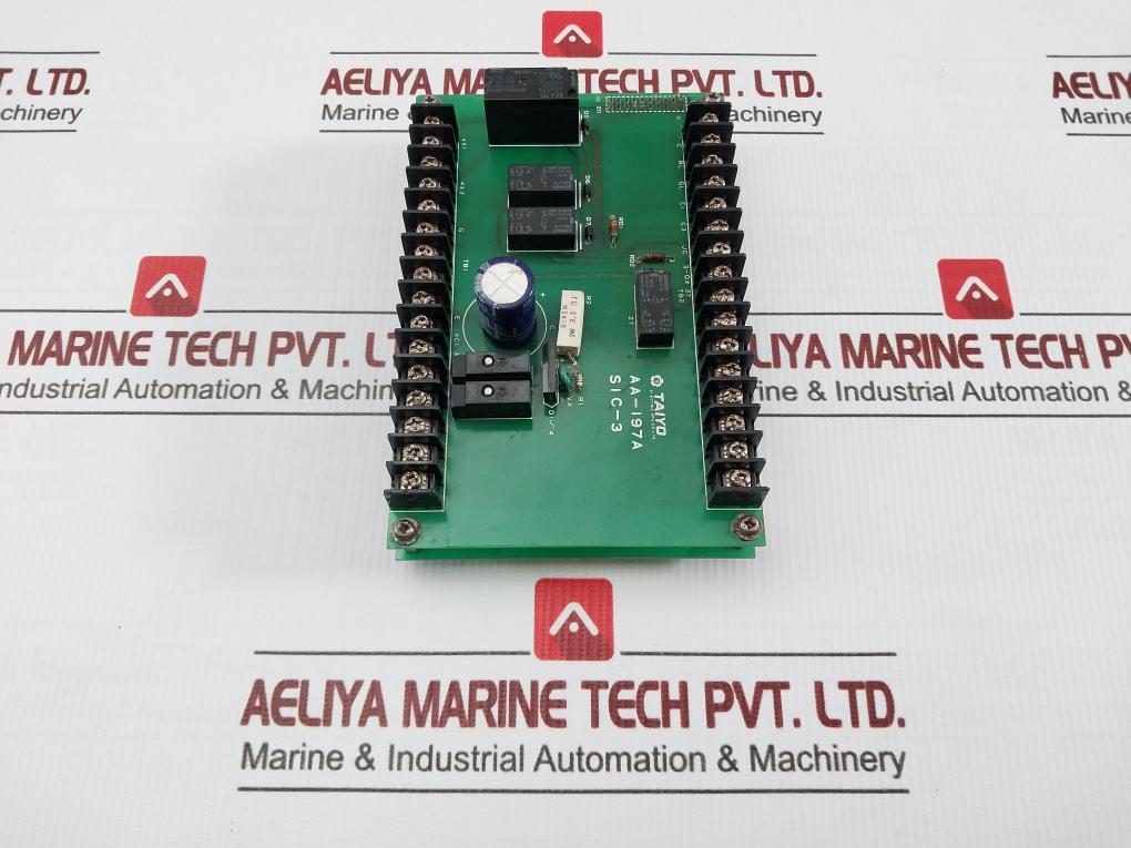 Aa-197a Sic-3 Printed Circuit Board By Taiyo Electric