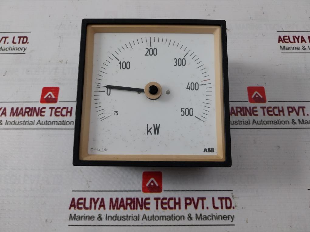 Abb -75-500 Kw Kilowatt Meter 1041300050A&nbsp;