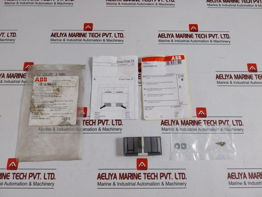 Abb 1Sda038351R1 Padlock Device In Open Position