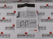 Abb 1Sda073864R1 Flange Ip30 For The Compartment Door