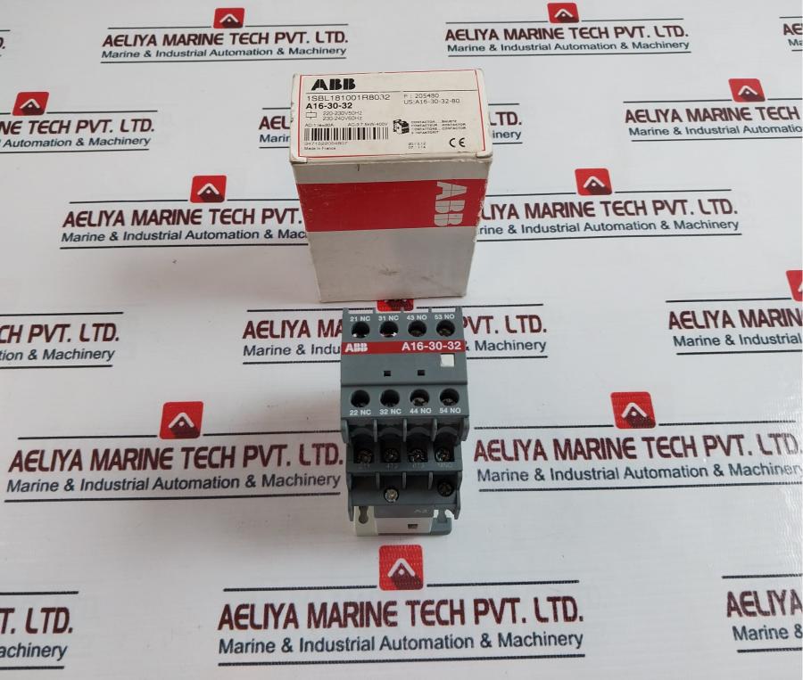 Abb A16-30-32 Contactor 30A 220-230V 50Hz