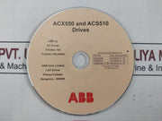Abb Acx550 And Acs510 Drives Compact Disc Cd 3Abd00017199 Rev. H,G,D