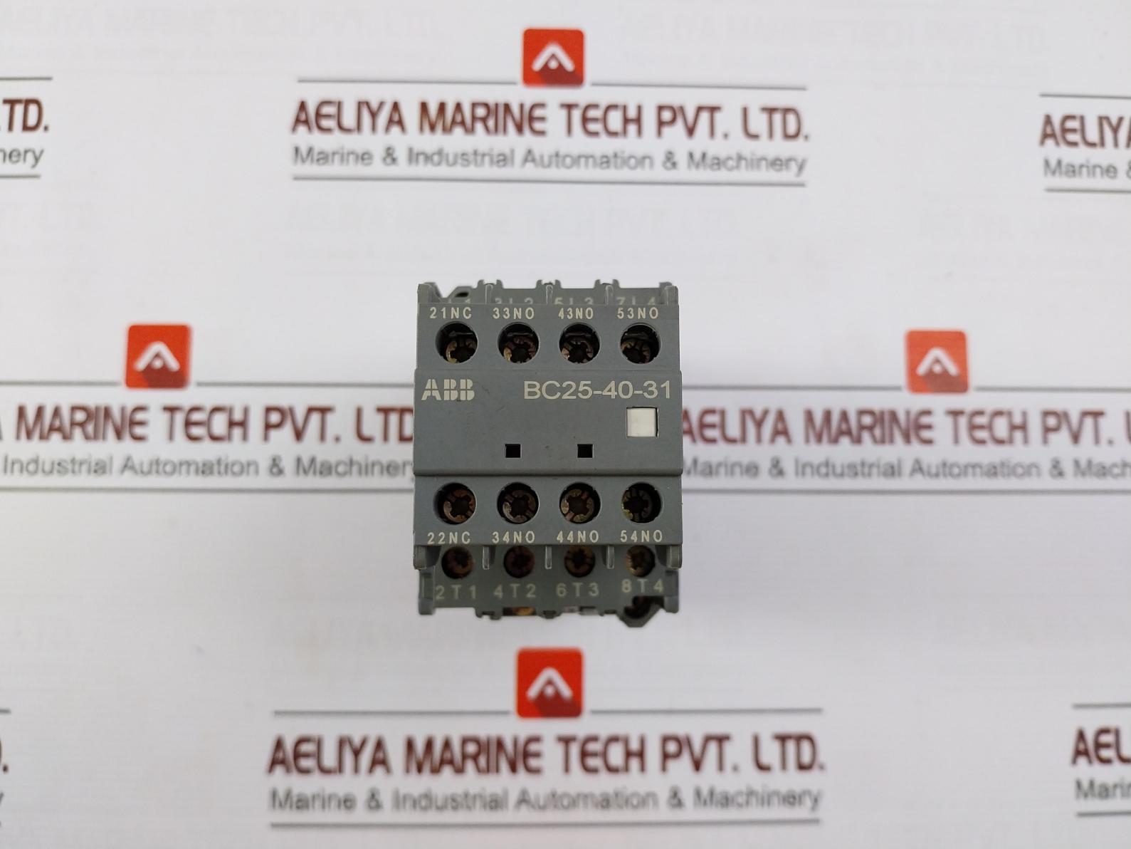 Abb Bc25-40-31 Auxiliary Contact Block 1000V- 45A 24V Dc