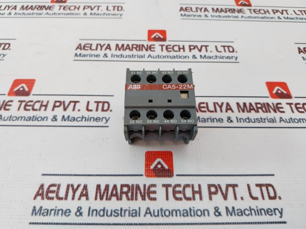 Abb Auxiliary Contact Block Ca5-22M