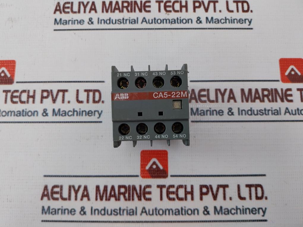 Abb Auxiliary Contact Block Ca5-22M