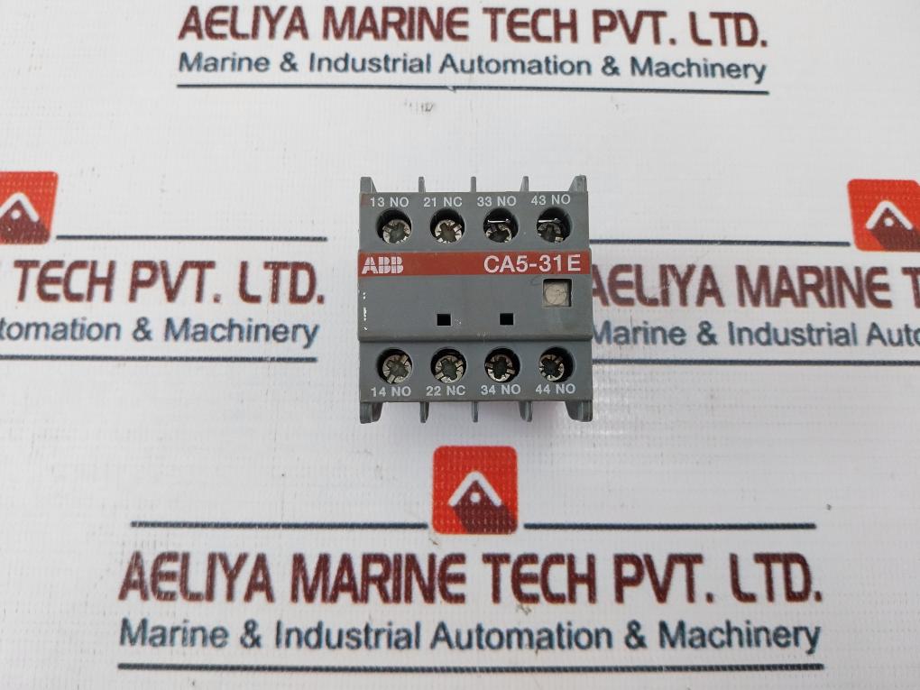 Abb Ca5-31E Auxiliary Contact Block Used