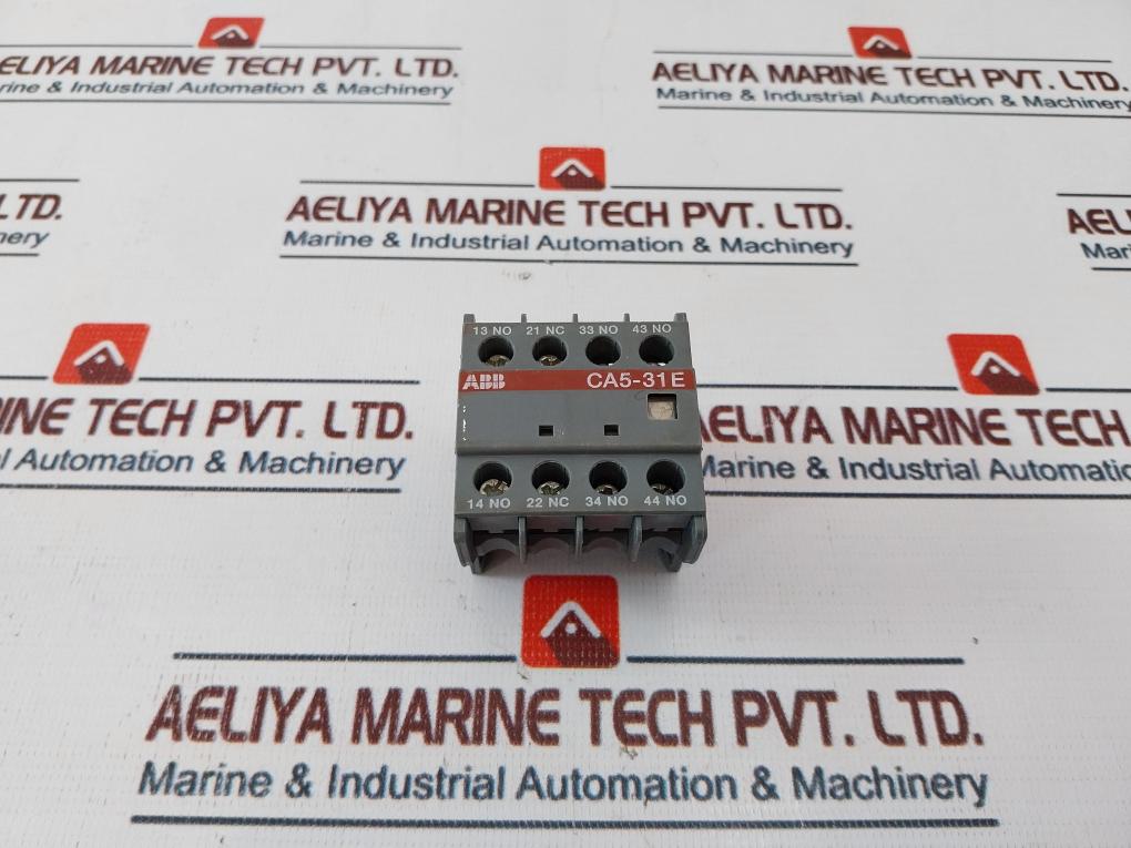 Abb Ca5-31E Auxiliary Contact Block Used
