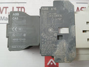 Abb Ca5-40E Auxiliary Contact Block 220-230V 50Hz 30A 16A Awg 10-18 Cu Str 75ËšC