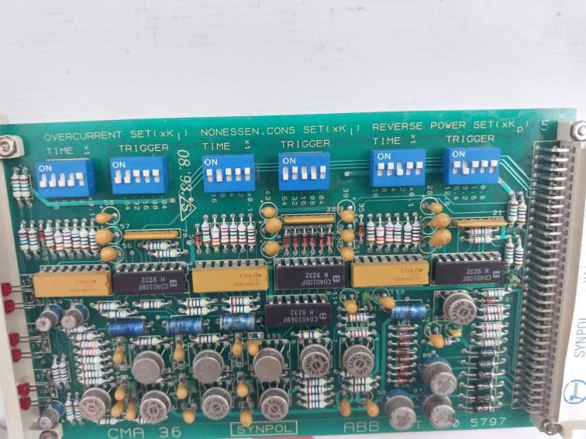 Abb Cma 36-1 Printed Circuit Board Gvt 360 5797 Nr.1601