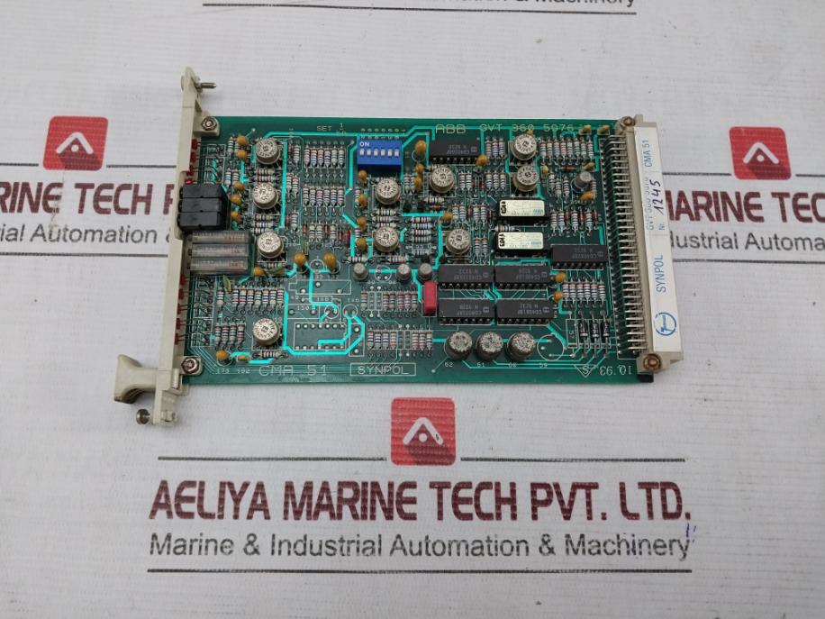 Abb Cma 51 Printed Circuit Board&nbsp;Module Gvt 360 5976