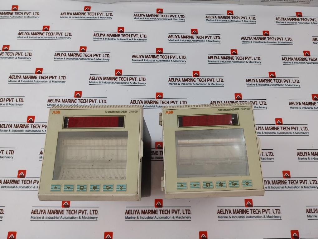 Abb Commander Cr100 Multipoint Chart Recorder Cr101/B021/Std 85-265Vac 50/60Hz
