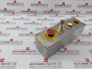 Abb De-42279 Stainless Control Box W/E‐Stop, Gate Access & Fault Reset Button
