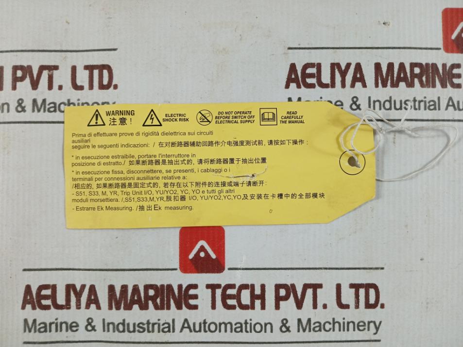 Abb Fa4c Sace Formula Air 50/60hz 2500a Circuit Breaker