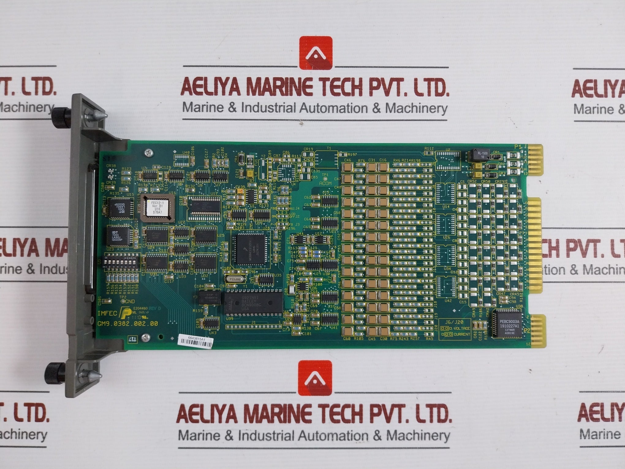 Abb Imfec12-1 Analog Input Pcb Module