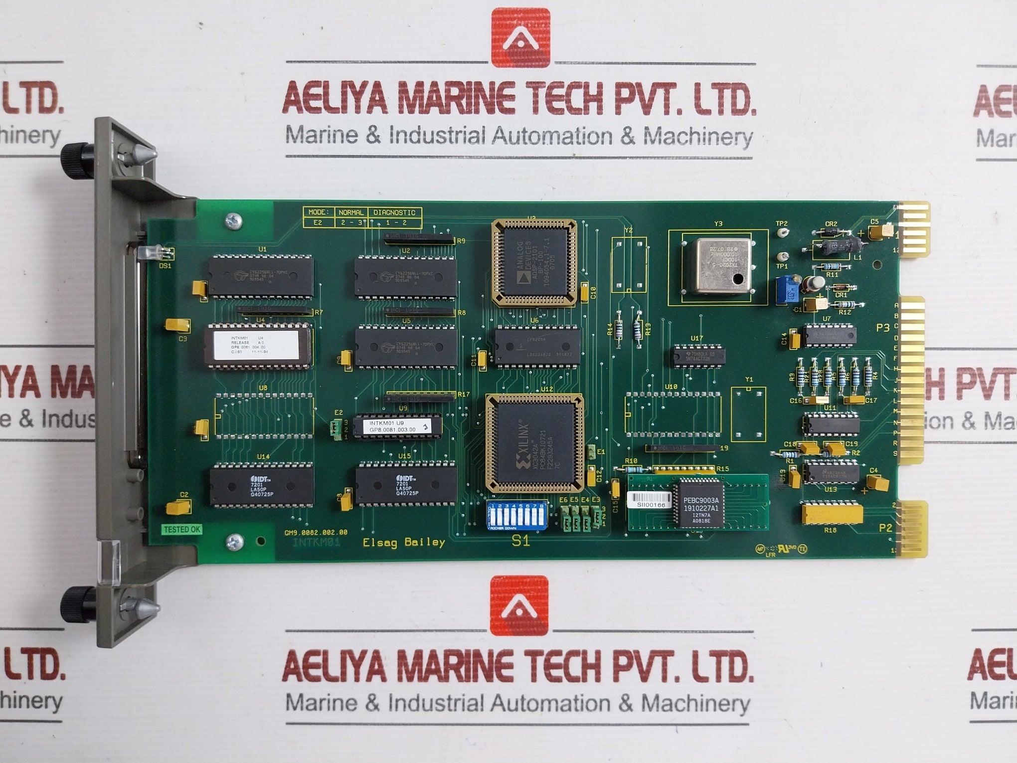 Abb Bailey Intkm01 Time Keeper Master Plc Module Gm9.0082.002.51