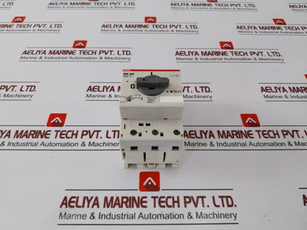Abb Ms325 Stotz-kontakt Gmbh Motor Starter 0.10-0.16 A 690 V~