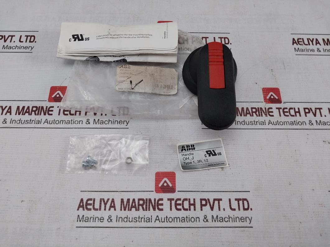 Abb Ohb80J6 Pistol Handle With Off/On Marking 1Sca022381R0240