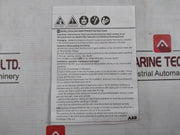 Abb Ra8111807 Front Terminal Assembly Kit Ra8965001 Rev F