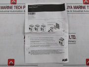 Abb Ra8111807 Front Terminal Assembly Kit Ra8965001 Rev F