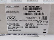 Abb Rao02 16 Channel Redundant Analog Output Module 2Vaa008428R1