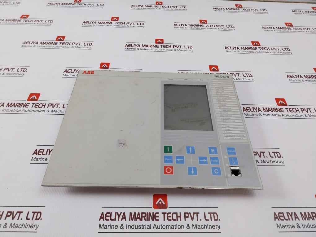 Abb Rec670 Bay Control Hmi 1Mrk000008-nbr02 (Front Panel Only)
