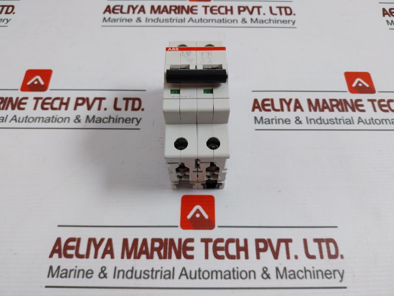 Abb S 202 C10 Miniature Circuit Breaker 277/480Vac 50/60Hz