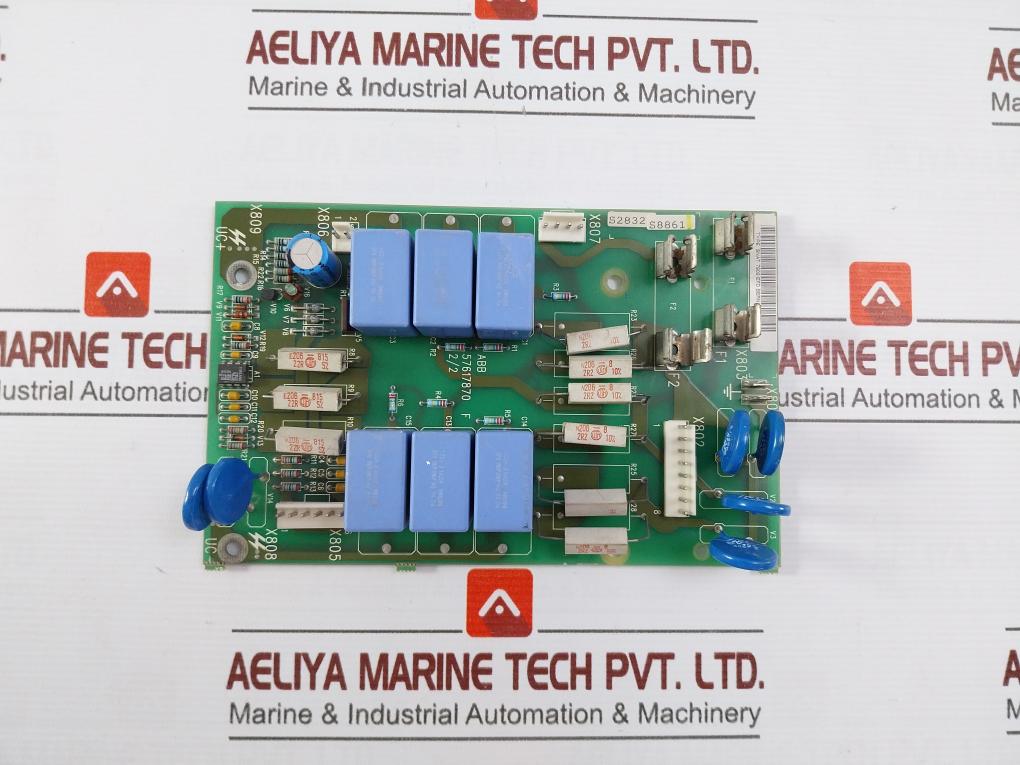 Abb Snat 7902 Efd Inverter Drive Board 57617870 F 2/2