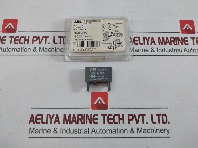 Abb Surge Suppressor For A45…110 Part Number In Rc5-2/50