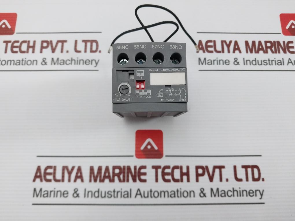 Abb Tef5-off Frontal Electronic Timer Module 24-240V – Aeliya Marine
