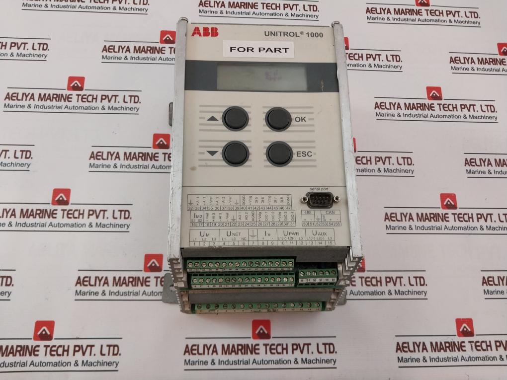 Abb Unitrol 1000 Automatic Voltage Regulator 3Bhe014557R0003