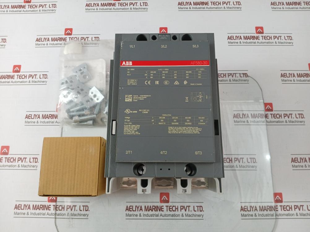 Abb Af580-30 Auxiliary Contactor 1Sfl617001R7011 1000V Ac 16A 2643 689-d Rev H