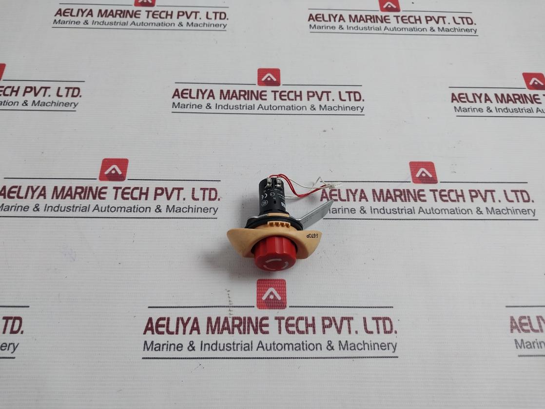 Abb Ce3T-10R-02 Emergency Stop Push Button 5A Rev A