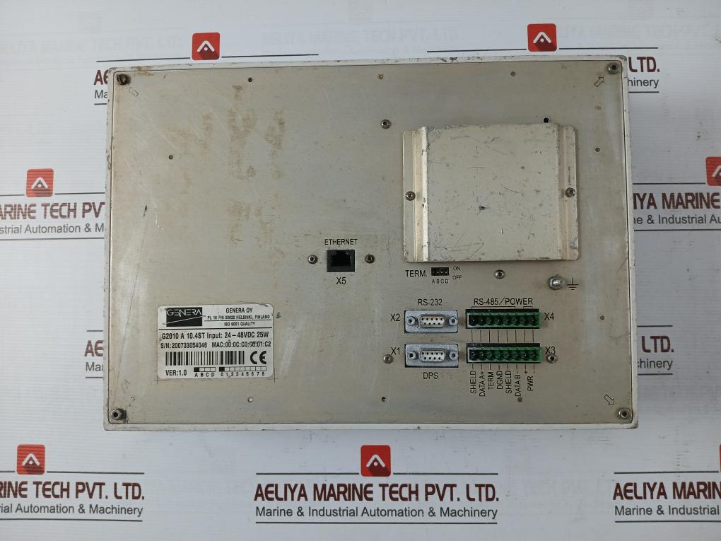 Abb G2010 A 10.4St Industrial Operator Panel / Hmi 24-48Vdc 25W (Not Working)