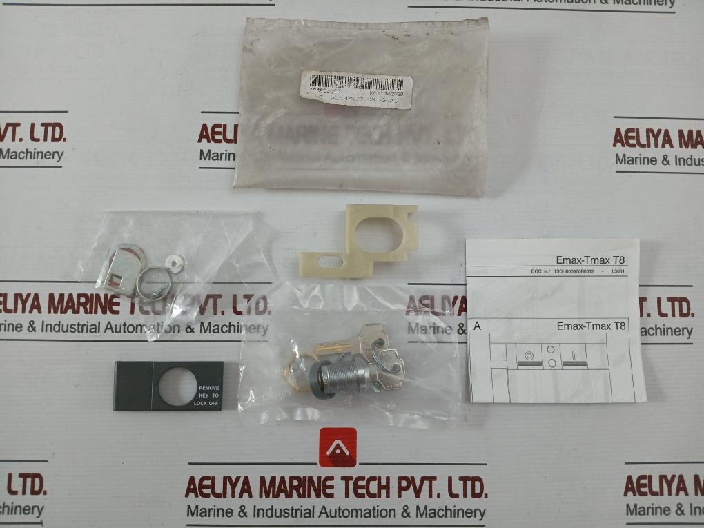 Abb Key Lock Kit For Open Position Circuit Breaker Emax-tmax T8 New