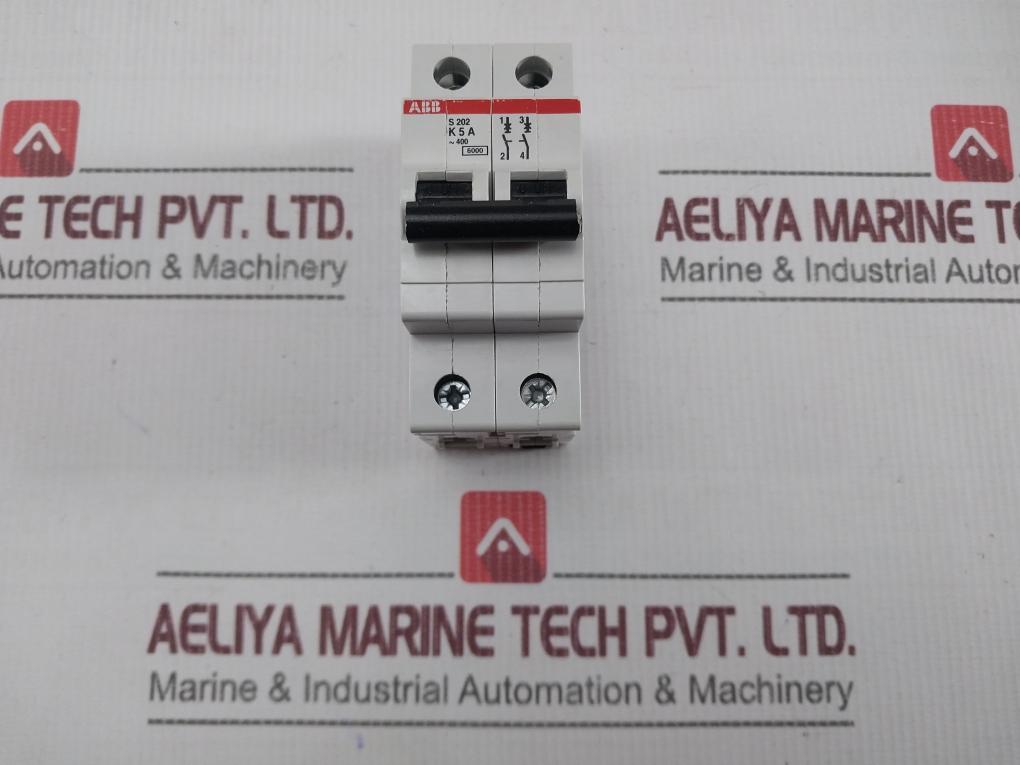 Abb S202 K5A Miniature Circuit Breaker 253/440 V Ac