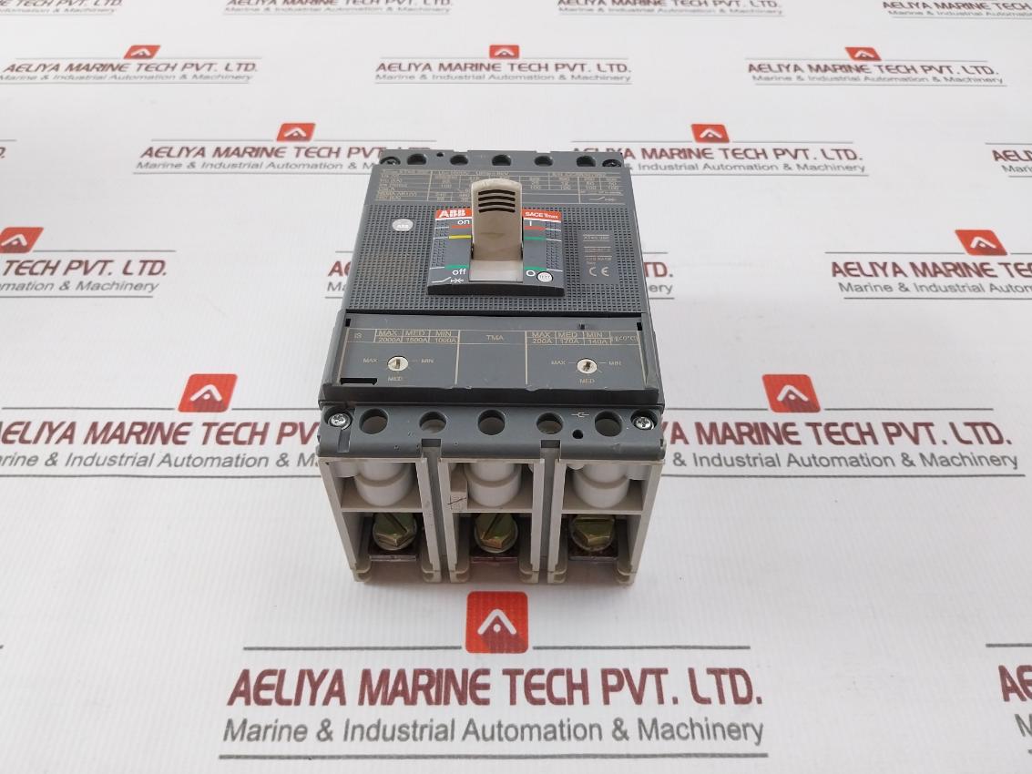 Abb Tmax Xt4S 250 Molded Case Circuit Breaker 50-60 Hz 1000V