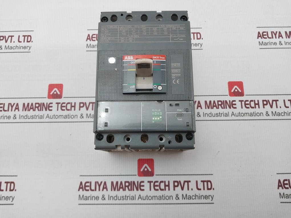 Abb Xt4N 250 Circuit Breaker 50-60Hz