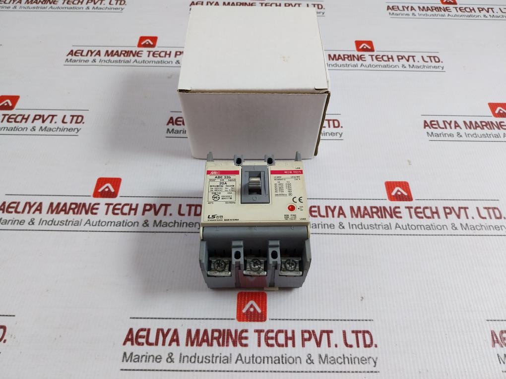 Abe 33b Molded Case Circuit Breaker By Ls